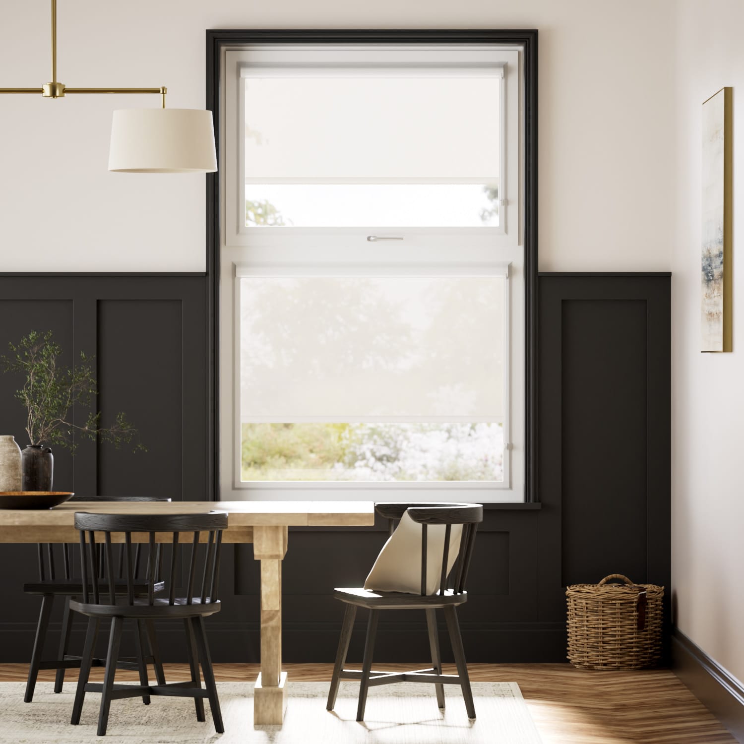 Colorized PerfectFIT Solana Parchment Roller Blind 2591