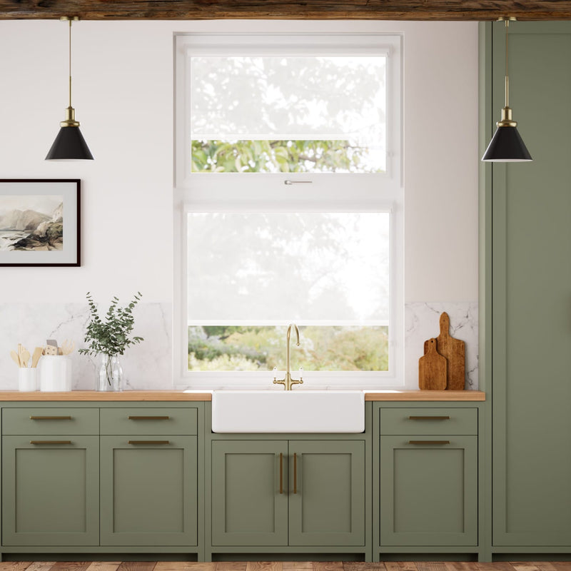 Colorized PerfectFIT Solana White Roller Blind 2592