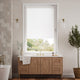 Colorized PerfectFIT Sorrento Blackout All White Roller Blind 2593
