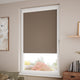 ColorizedZoom PerfectFIT Sorrento Blackout Mocha Roller Blind 2597