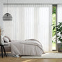 ColorizedZoom Lucia Snow White Privacy Sheer 2655