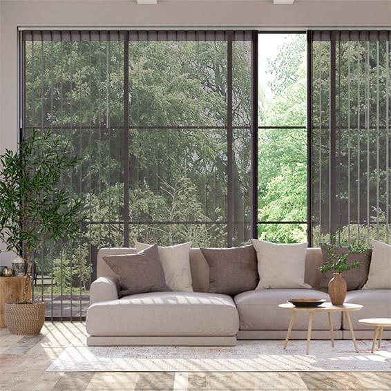 Colorized Aria Pewter Privacy Sheer 2659