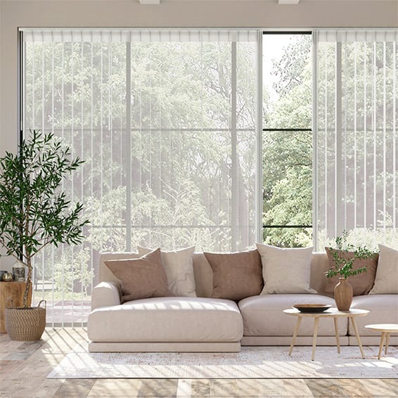 Colorized Aria Pure White Privacy Sheer 2660