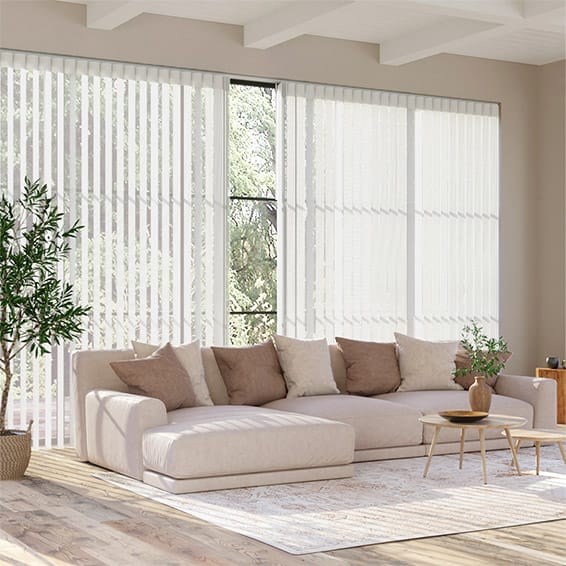 ColorizedZoom Aria Pure White Privacy Sheer 2660