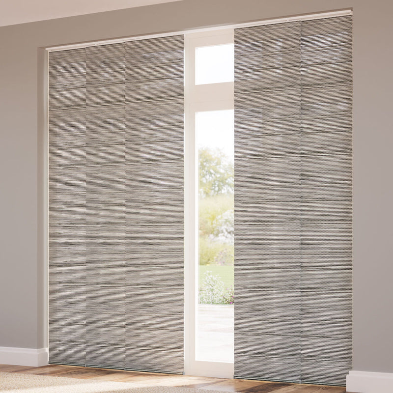 ColorizedZoom Nevada Flint Panel Blind