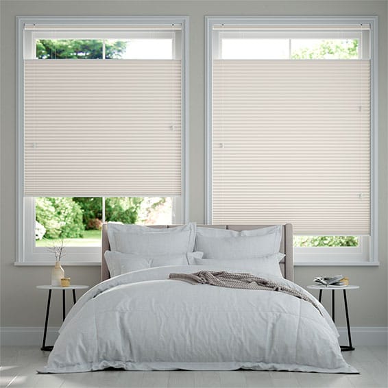 Colorized DuoShade Top Down/Bottom Up Ivory  Thermal Blind 2731