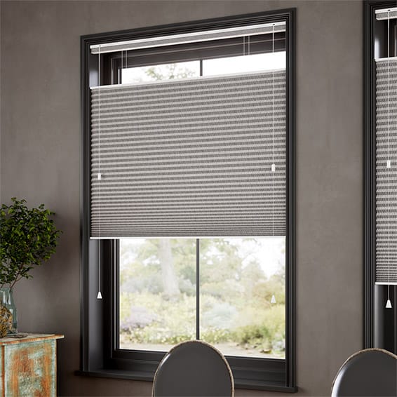 ColorizedZoom DuoShade Top Down/Bottom Up Strie Lead Thermal Blind 2715