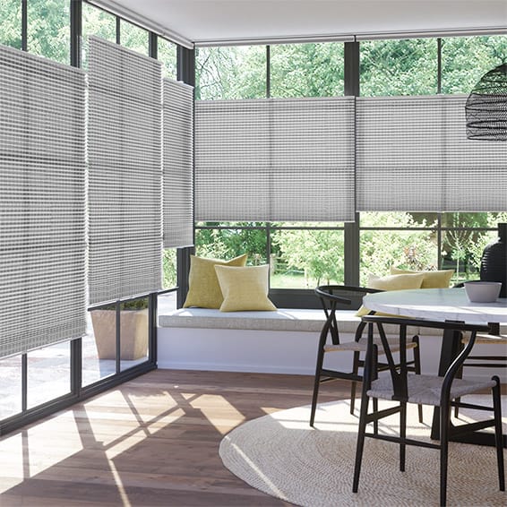 ColorizedZoom DuoLight Top Down/Bottom Up Mosaic Cool Grey Thermal Blind