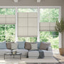 Colorized DuoLight Top Down/Bottom Up Mosaic Warm Grey Thermal Blind 2755
