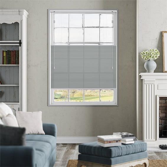 Colorized DuoLight Top Down/Bottom Up Nickel Grey Thermal Blind