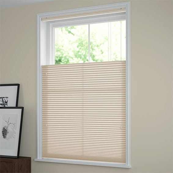 ColorizedZoom DuoLight Top Down/Bottom Up Almond Thermal Blind