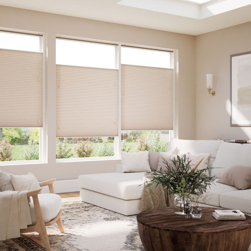 ColorizedZoom DuoLight Top Down/Bottom Up Hopsack Thermal Blind