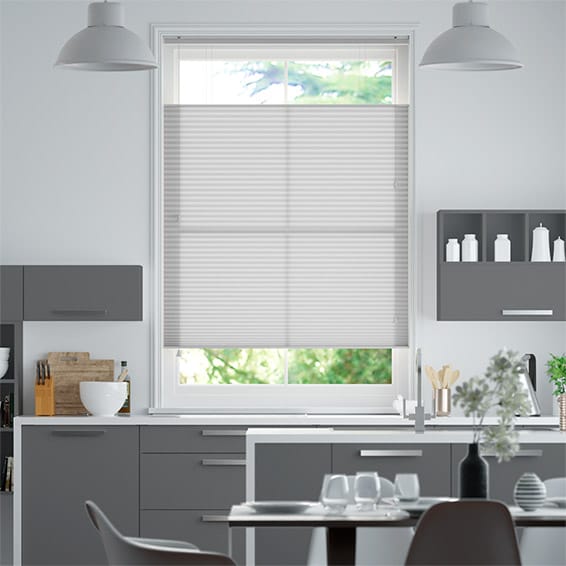 Colorized DuoLight Top Down/Bottom Up Ash Grey  Thermal Blind 2738