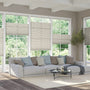 ColorizedZoom DuoLight Top Down/Bottom Up Mosaic Warm Grey Thermal Blind 2755