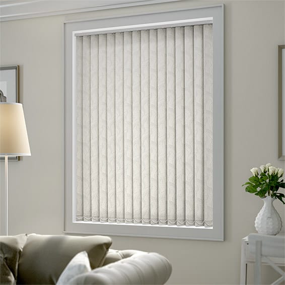 ColorizedZoom Calaf Blackout Pearl Vertical Blind 2761