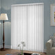 ColorizedZoom Madrid Geo White Vertical Blind 2766