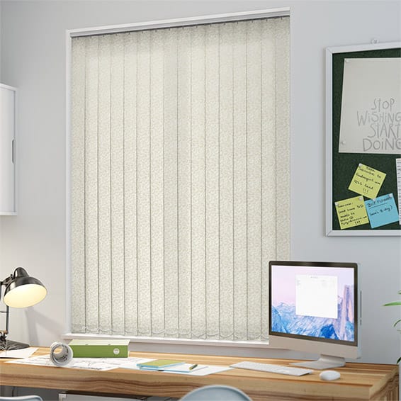ColorizedZoom Nantes Creme Vertical Blind 2768