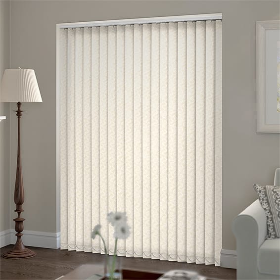 ColorizedZoom Amelia Blackout Cream Vertical Blind 2786