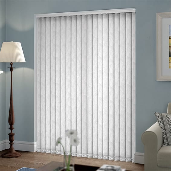 ColorizedZoom Calaf White Vertical Blind 2808