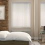 Colorized Helva Blackout Cream Vertical Blind 2820