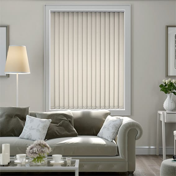 Colorized Neblina Soft Cream Blackout Vertical Blind 2824