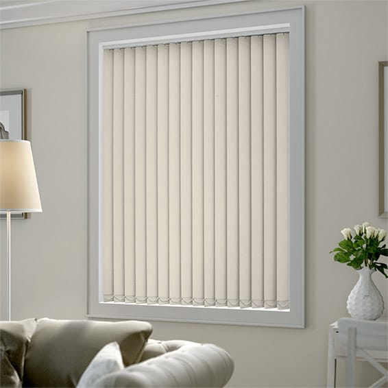 ColorizedZoom Neblina Soft Cream Blackout Vertical Blind 2824