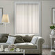 Colorized Helva Cream Vertical Blind 2825