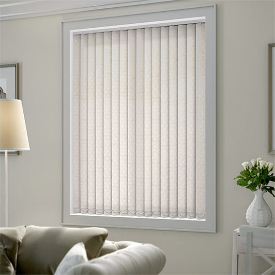 ColorizedZoom Helva Cream Vertical Blind 2825