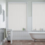 Colorized Ava China White Vertical Blind 2837