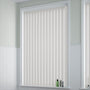 ColorizedZoom Ava China White Vertical Blind 2837