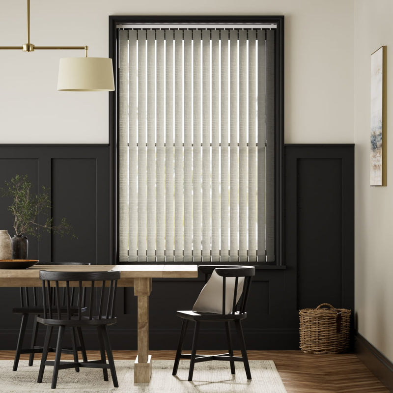 Colorized Grazia Stone Grey  Vertical Blind 2841