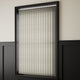 ColorizedZoom Grazia Stone Grey  Vertical Blind 2841