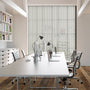 Colorized Contract Metropolis PVC Cool Grey Vertical Blind 2848