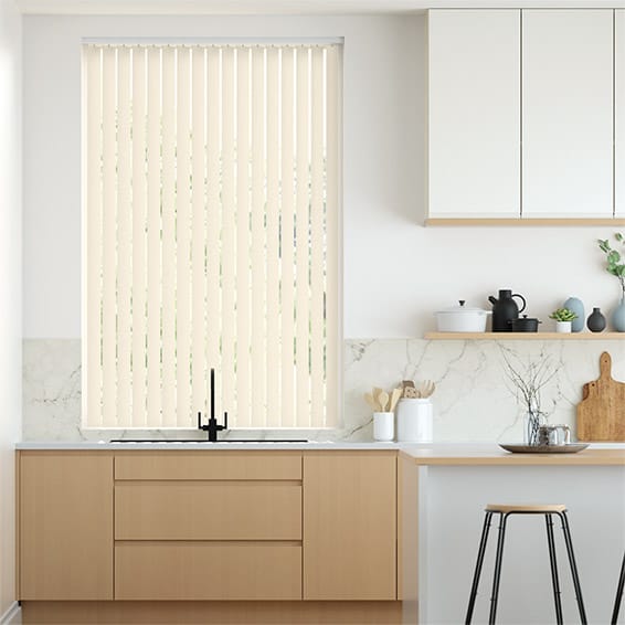 Colorized Metropolis PVC Alabaster Vertical Blind 2853