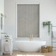 Colorized Metropolis PVC Pewter Vertical Blind 2857