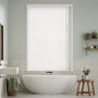 Colorized Verona Simply White Vertical Blind 2876