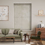 Colorized Concordia Weathered Stone Vertical Blind 2885
