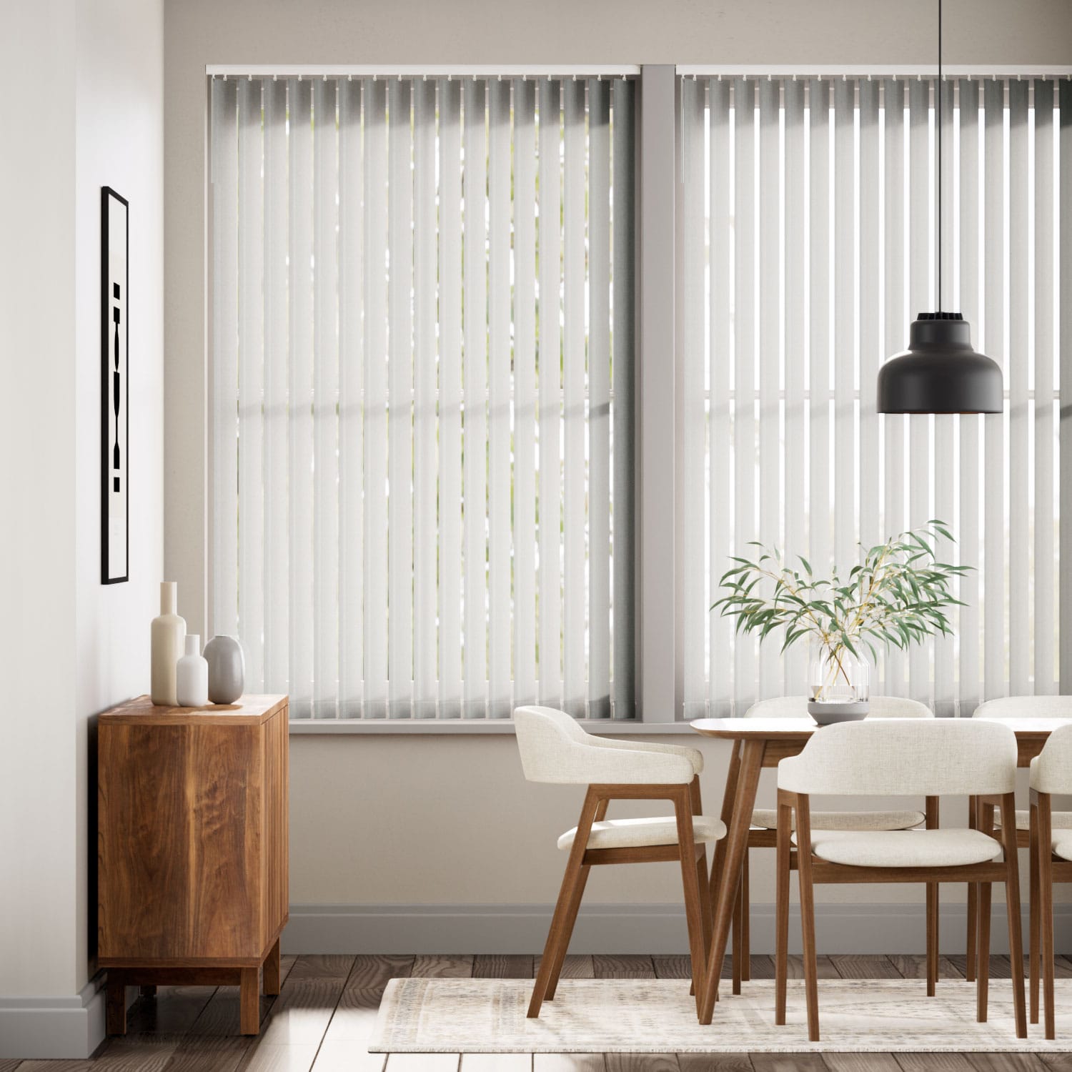Colorized Concordia Winchester Grey Vertical Blind 2886