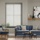 Colorized Leon Cool Grey Vertical Blind 2887
