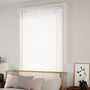 ColorizedZoom Piatto Porcelain White Vertical Blind 2892