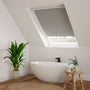 ColorizedZoom Expressions Dove Grey Blackout Blind for DAKSTRA®/RoofLITE® Windows 2915