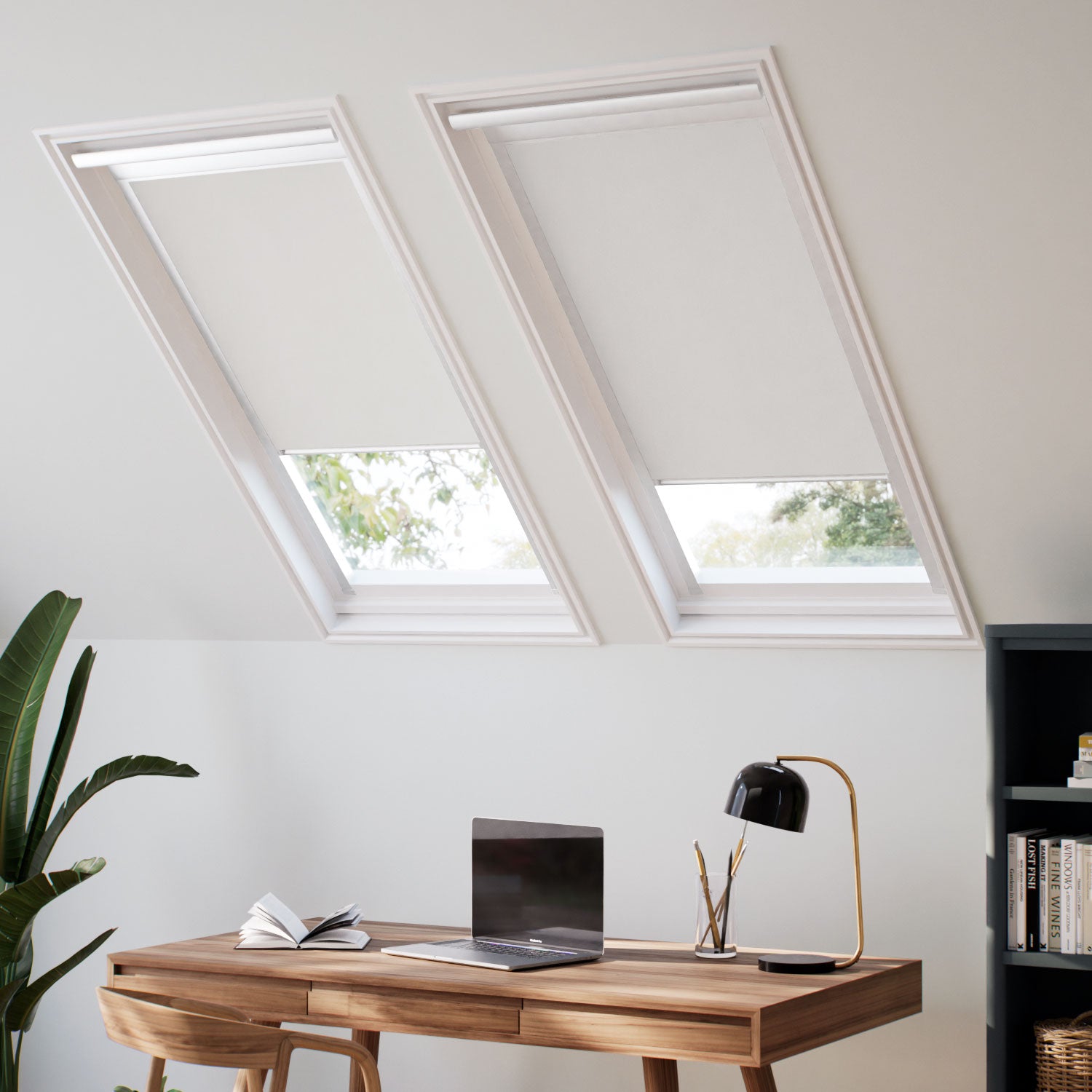 ColorizedZoom Expressions Mist Blackout Blind for DAKSTRA®/RoofLITE® Windows 2924