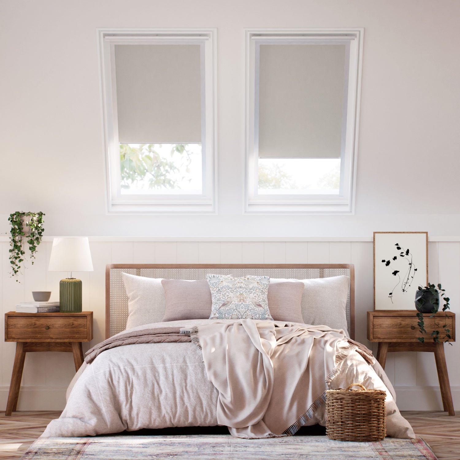Colorized Expressions Pebble Blackout Blind for DAKSTRA®/RoofLITE® Windows 2925