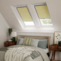 ColorizedZoom Expressions Pistachio Blackout Blind for DAKSTRA®/RoofLITE® Windows 9451