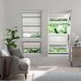 Colorized Expressions Cardigan Stripe Stone Blackout Blind for DAKSTRA®/RoofLITE® Windows 2909