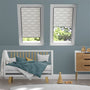 Colorized Expressions Mr Fox Mini Slate Blackout Blind for FAKRO® Windows