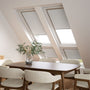 ColorizedZoom Expressions Cool Grey Blackout Blind for FAKRO® Windows
