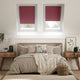 Colorized Elements Berry Blackout Blind for FAKRO® Windows 2967