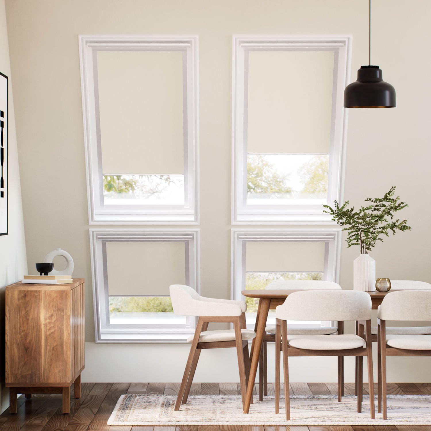 Colorized Expressions Biscuit Blackout Blind for Keylite® Windows 3000