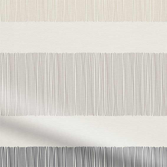 ColorizedPLA Expressions Cardigan Stripe Stone Blackout Blind for Keylite® Windows
